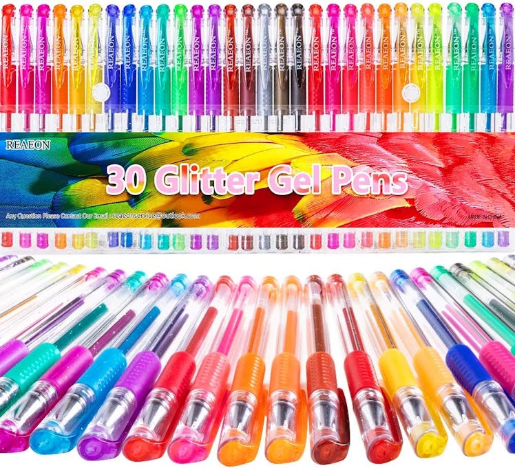 Glitter Gel Pens (30-Pack)