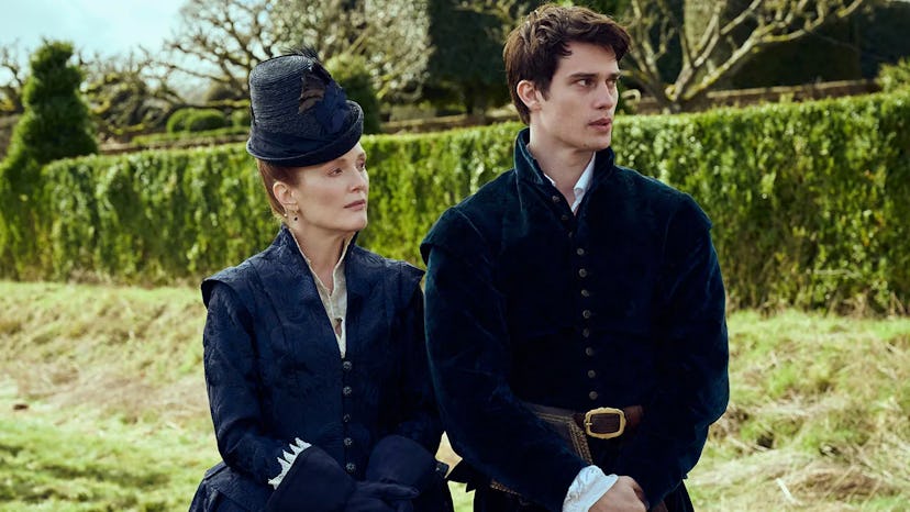 Julianne Moore and Nicholas Galitzine in ‘Mary & George’