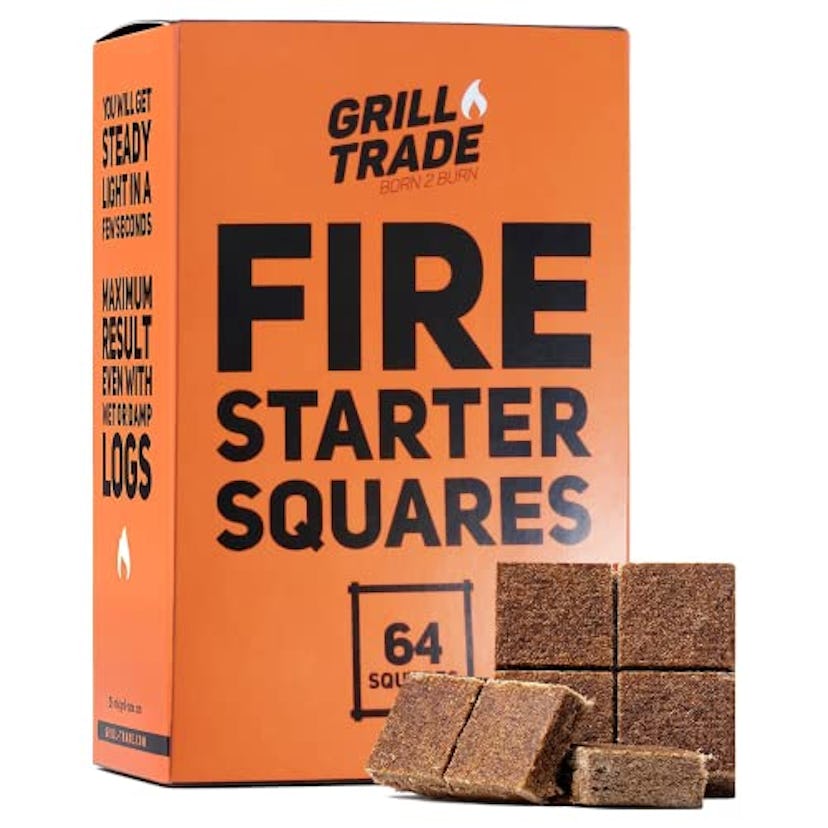 Grill Trade Fire Starter Squares (64 Pieces)