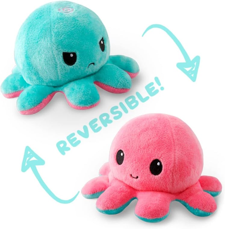 TeeTurtle Reversible Octopus Plushie