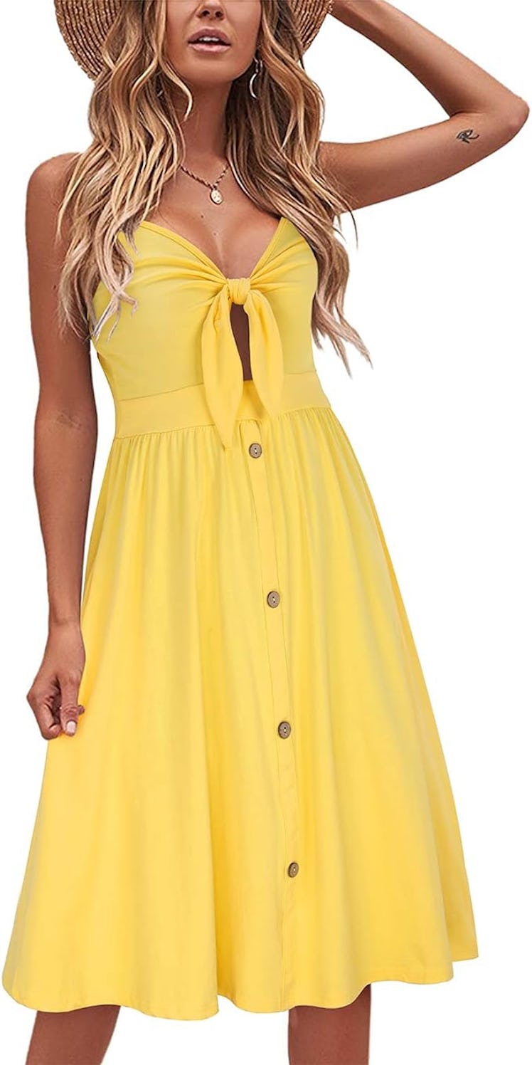 VOTEPRETTY V-Neck Sundress