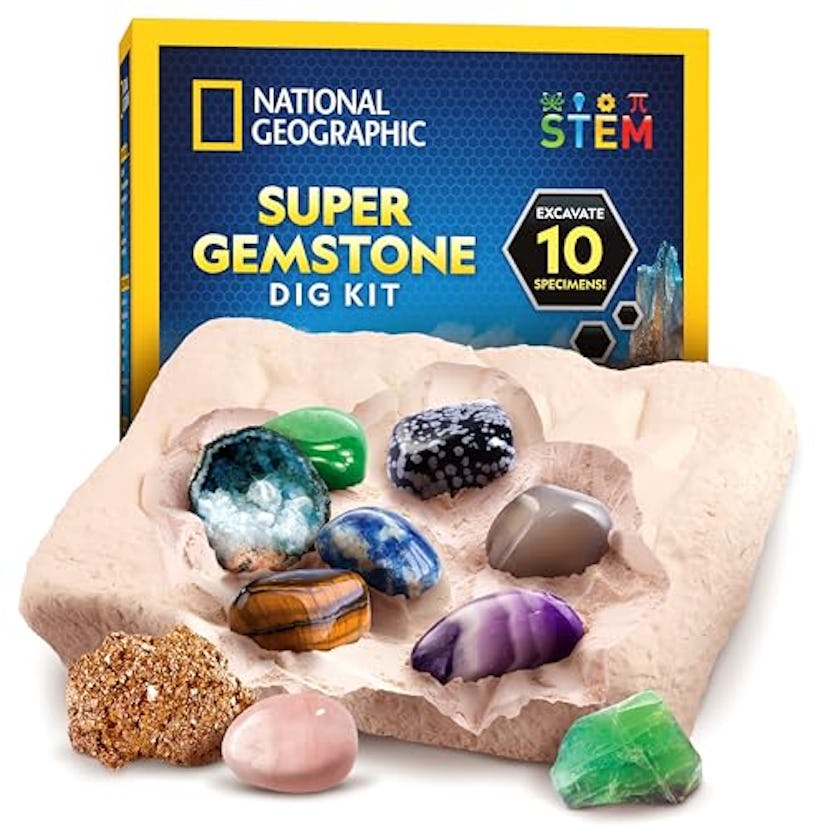 NATIONAL GEOGRAPHIC Super Gemstone Dig Kit