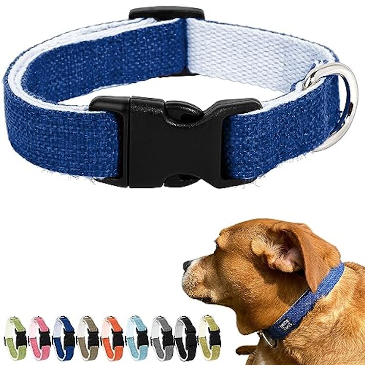 Gracie To The Rescue Pawsitive Hemp Dog Collar