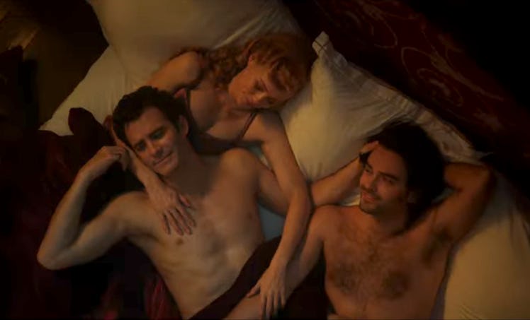 Benedict's threesome in 'Bridgerton' Season 3 opened up his story.