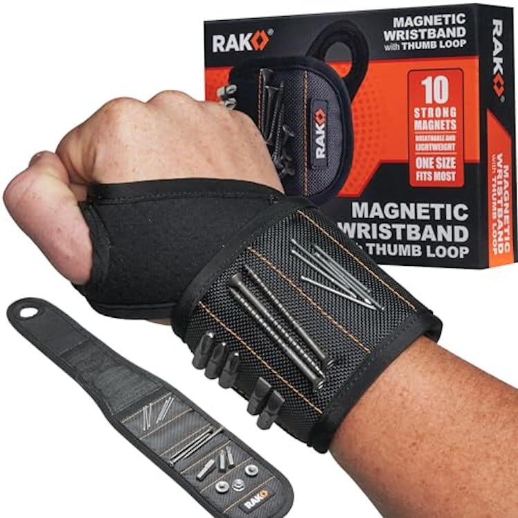 RAK Magnetic Wristband with Thumb Loop for Holding Screws