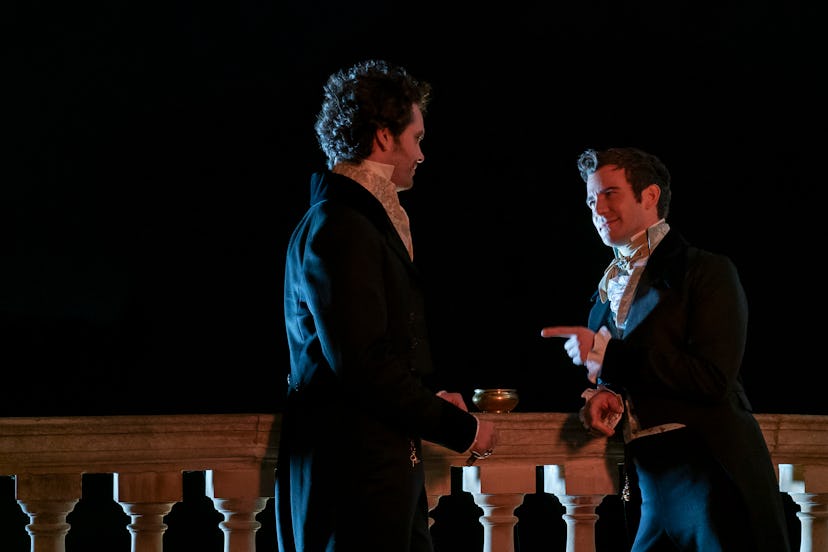 Paul and Benedict in ‘Bridgerton’ Season 3