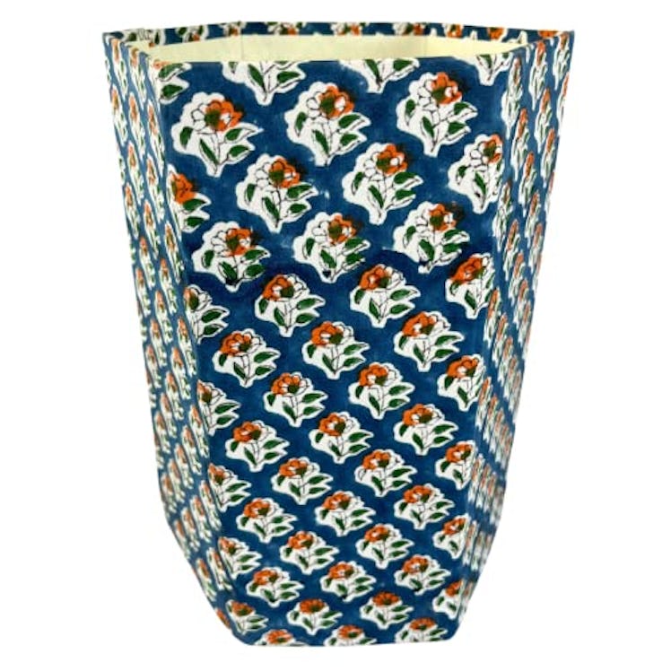 Fern Trail Printed Trash Can