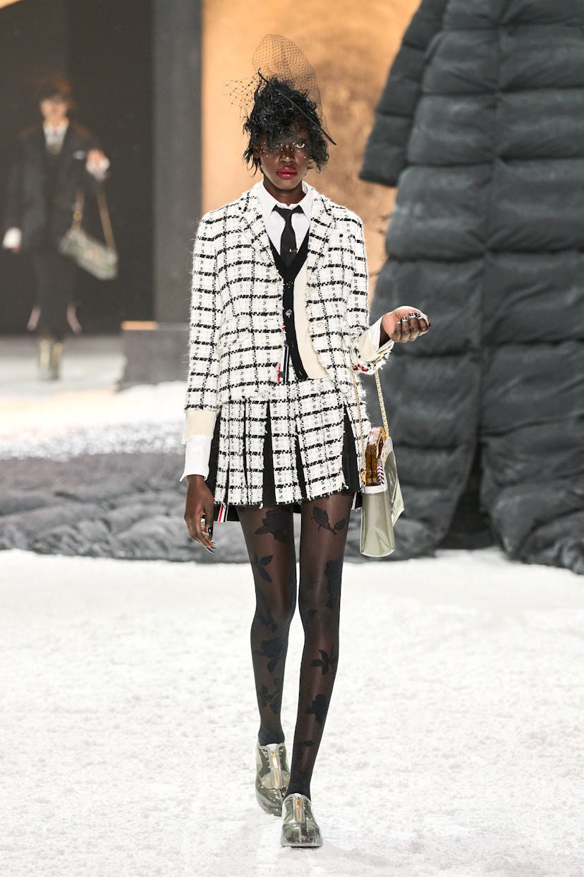 Look 30 from Thom Browne’s Fall/Winter 2024 runway show.