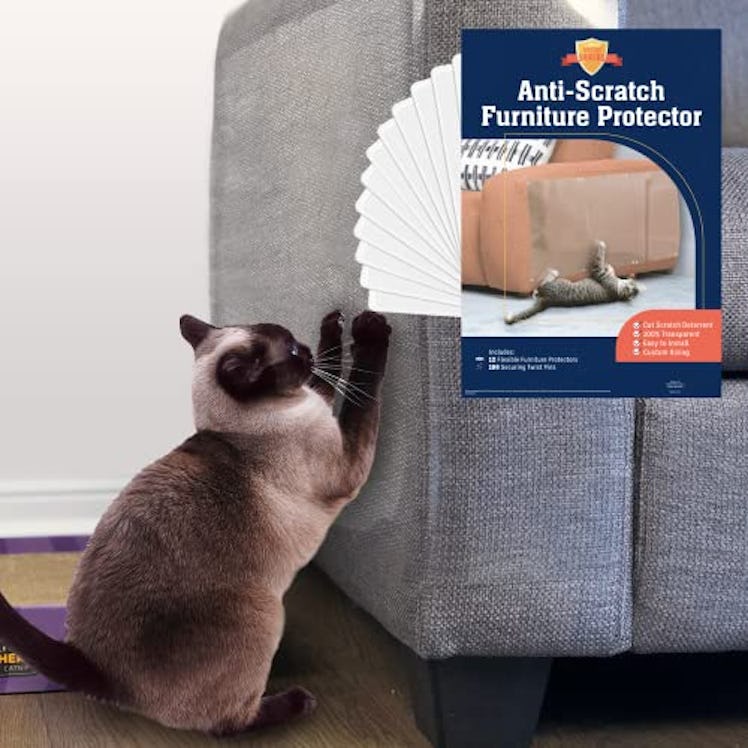  Stelucca Amazing Shields Cat Scratch Deterrent (12-Pack)