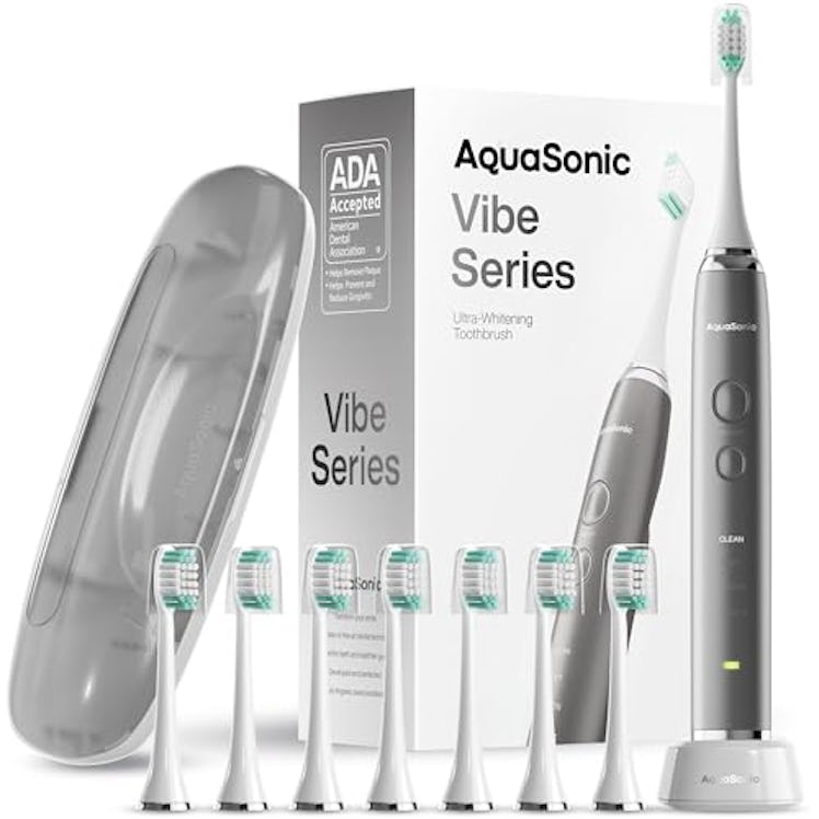 Aquasonic Vibe Series Ultra Whitening Toothbrush