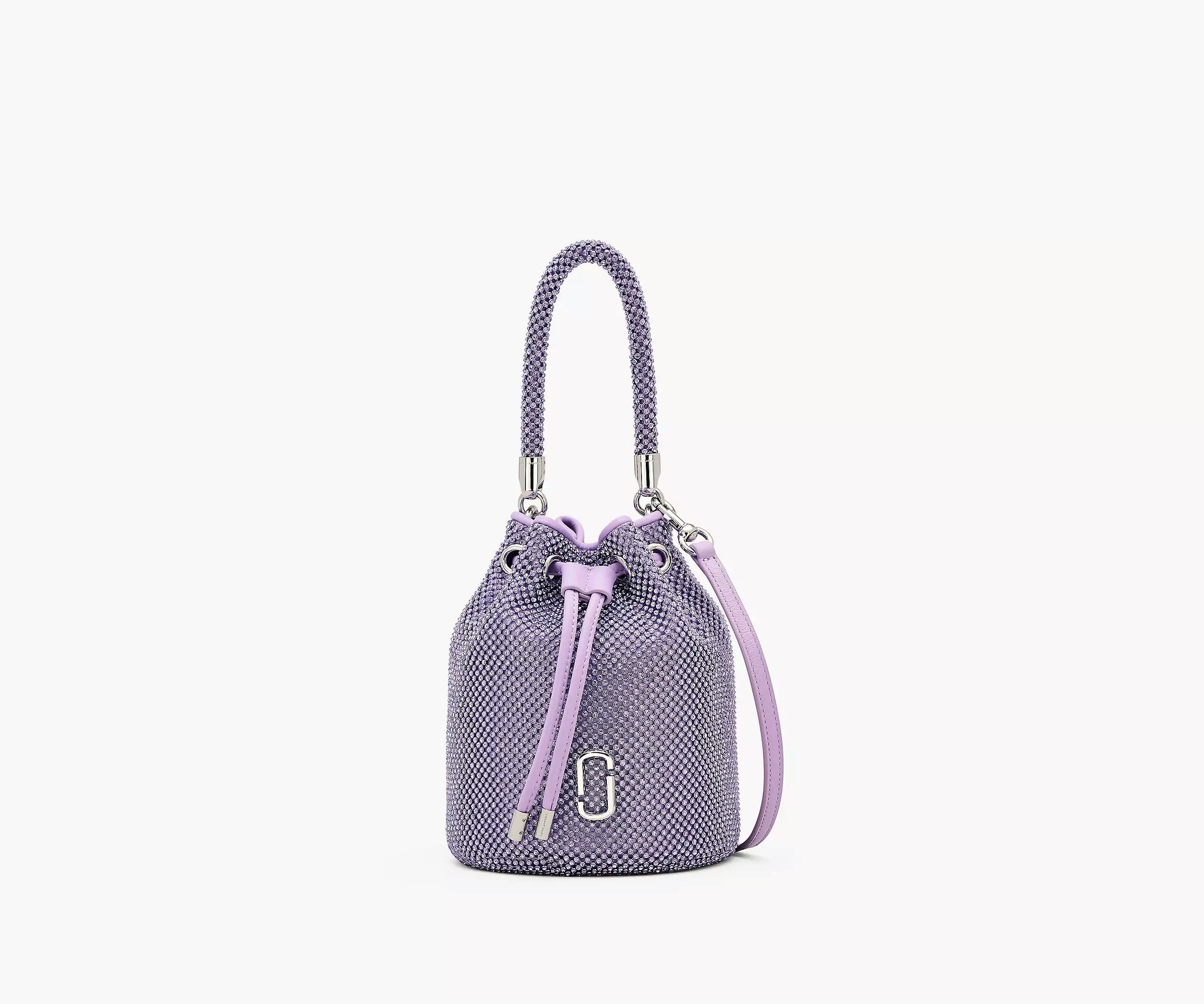 The Rhinestone Mini Bucket Bag