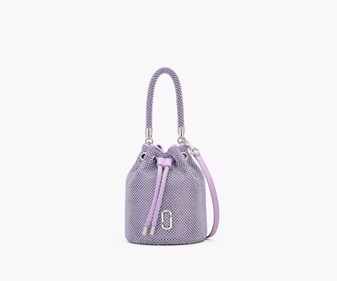 The Rhinestone Mini Bucket Bag