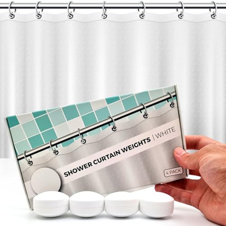 HMmagnets Anti-Billowing Shower Curtain Weights