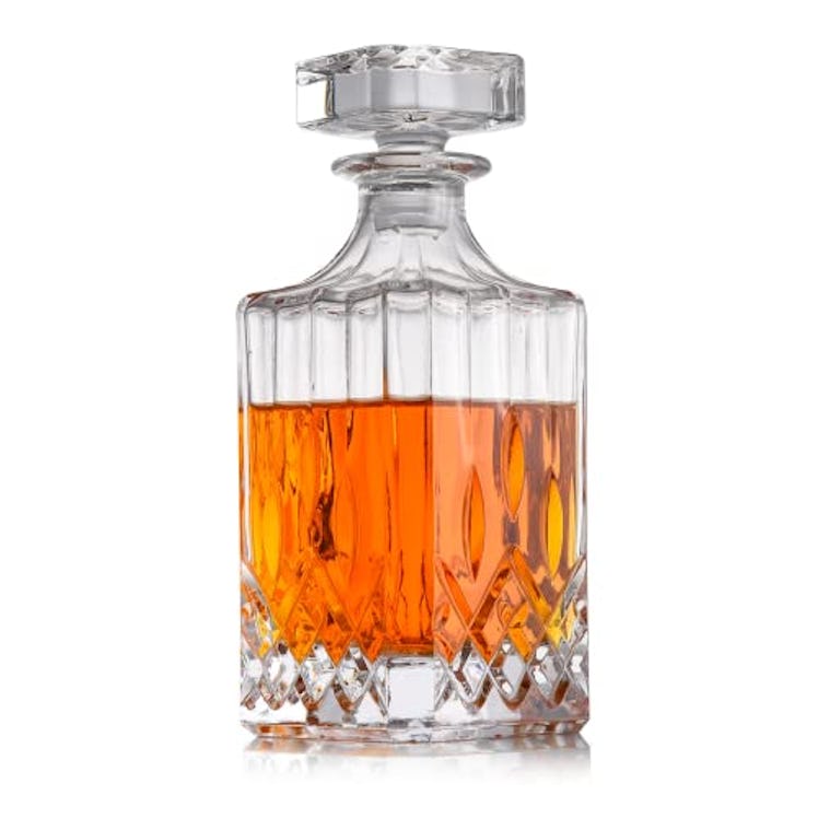 Flybold Whiskey Decanter with Glass Stopper