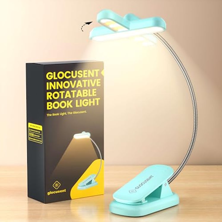 Glocusent Rotatable Book Light