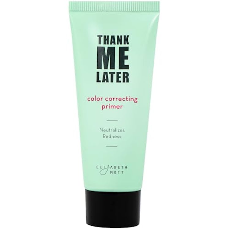 Elizabeth Mott Thank Me Later Color Correcting Face Primer w Niacinamide, Neutralizes Uneven Skin To...
