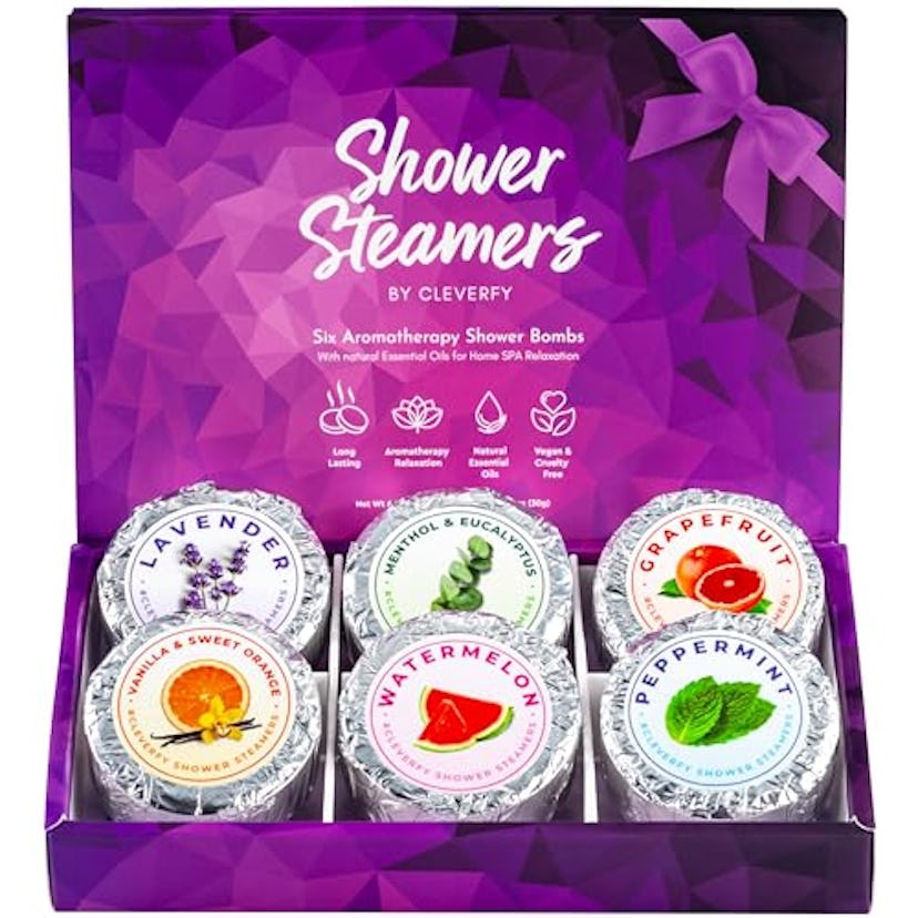 Cleverfy Aromatherapy Shower Steamers (6-Pack)