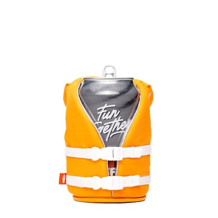 Puffin The Buoy Life Vest Insulated 12 oz Can Cooler