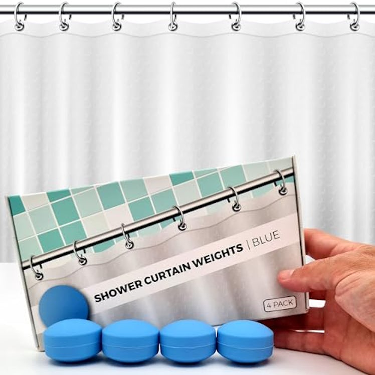 HMmagnets Magnetic Shower Curtain Weights (4-Pairs)