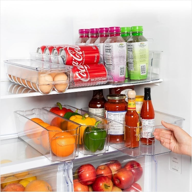 Greenco Refrigerator Organizer Bins (Set Of 6)