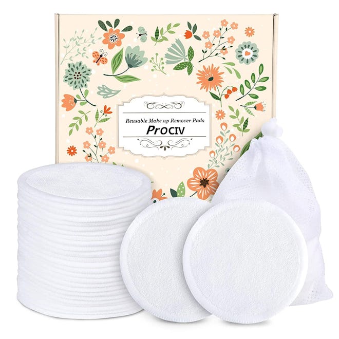 ProCIV Reusable Makeup Remover Pads (16-Pack)