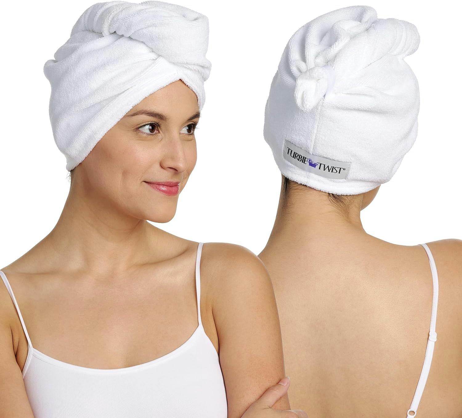 Turbie Twist Hair Towel Wrap (2-Pack)