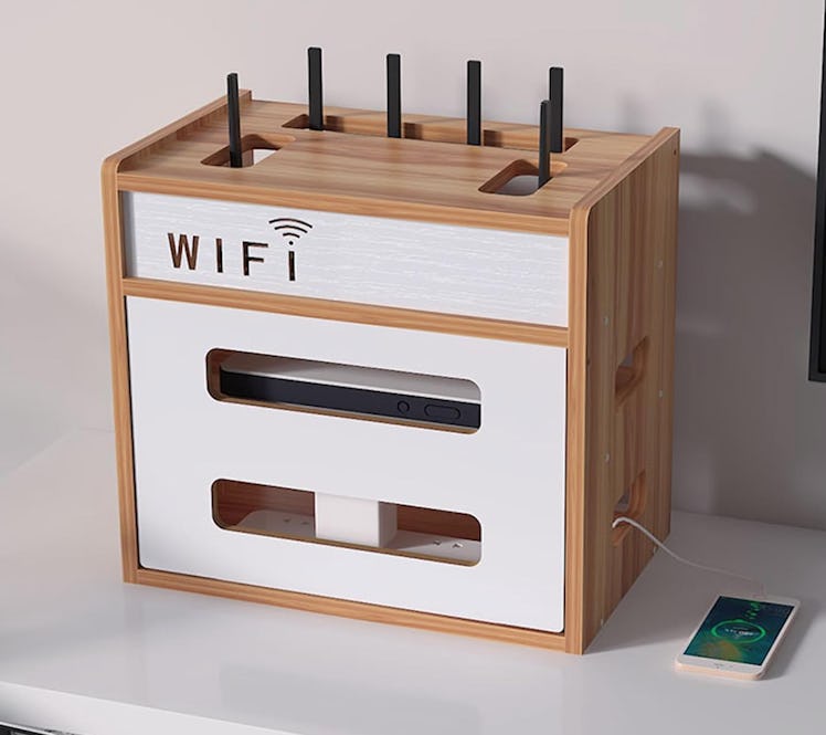 Catekro WiFi Router Storage Box