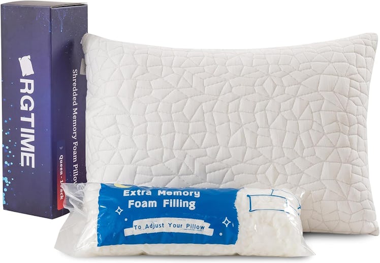 RGTIME Adjustable Memory Foam Pillow