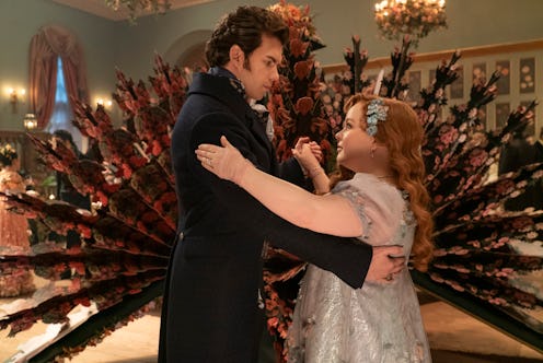 'Bridgerton' stars Luke Newton and Nicola Coughlan.