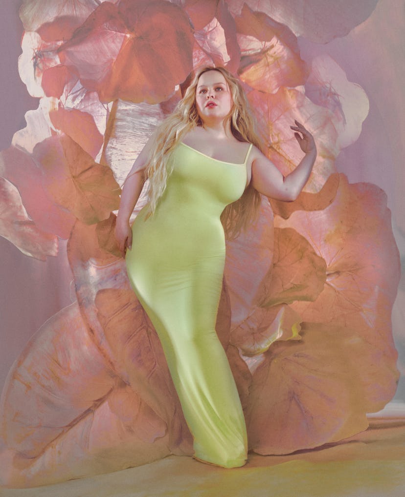 Nicola Coughlan in Kim Kardashian’s SKIMS ad campaign.