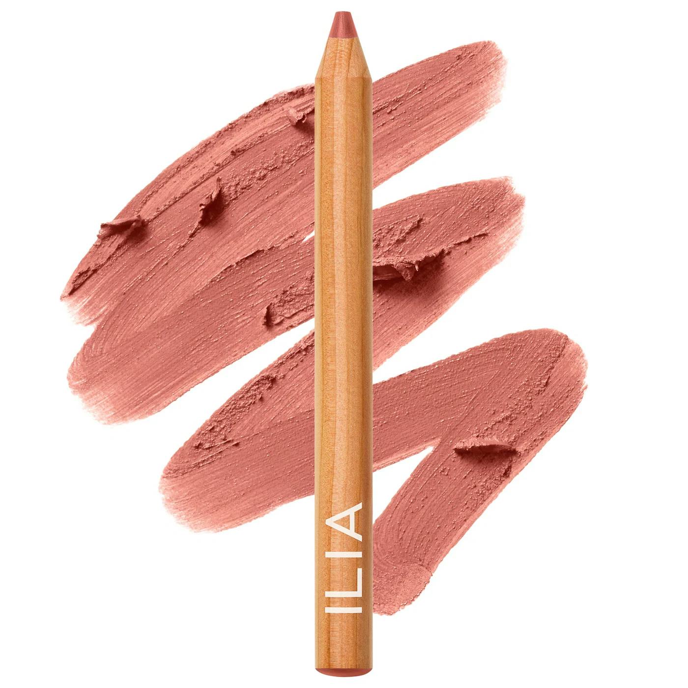 ILIA Lip Sketch Hydrating Lipstick + Lip Liner Crayon in Pampas