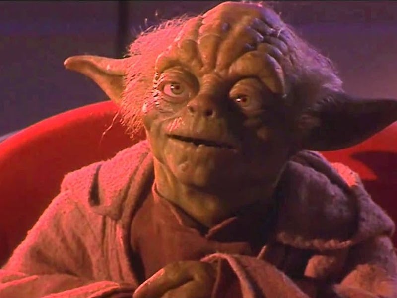 Yoda in 'Star Wars: Episode I — The Phantom Menace.'
