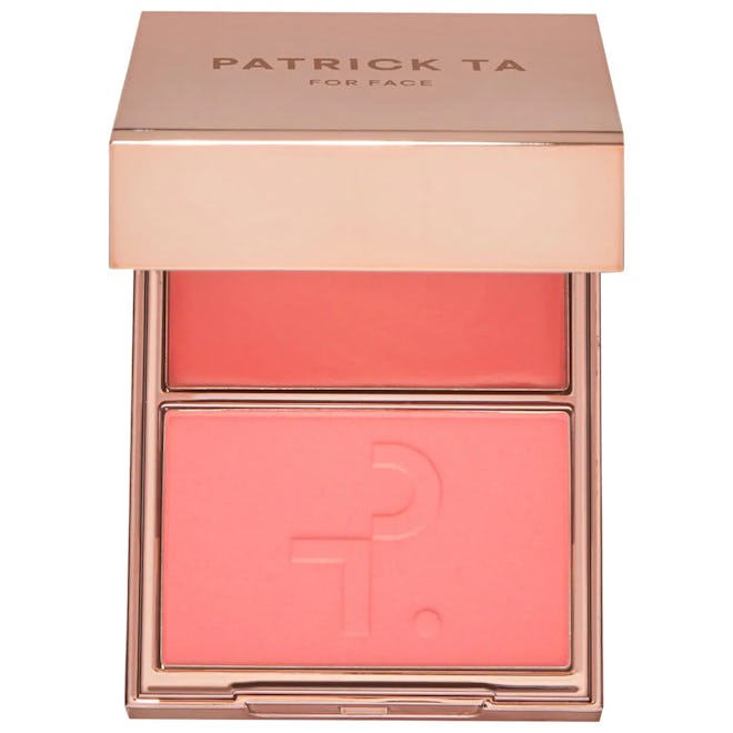 PATRICK TA Major Headlines Double-Take Crème & Powder Blush Duo in She’s the Moment