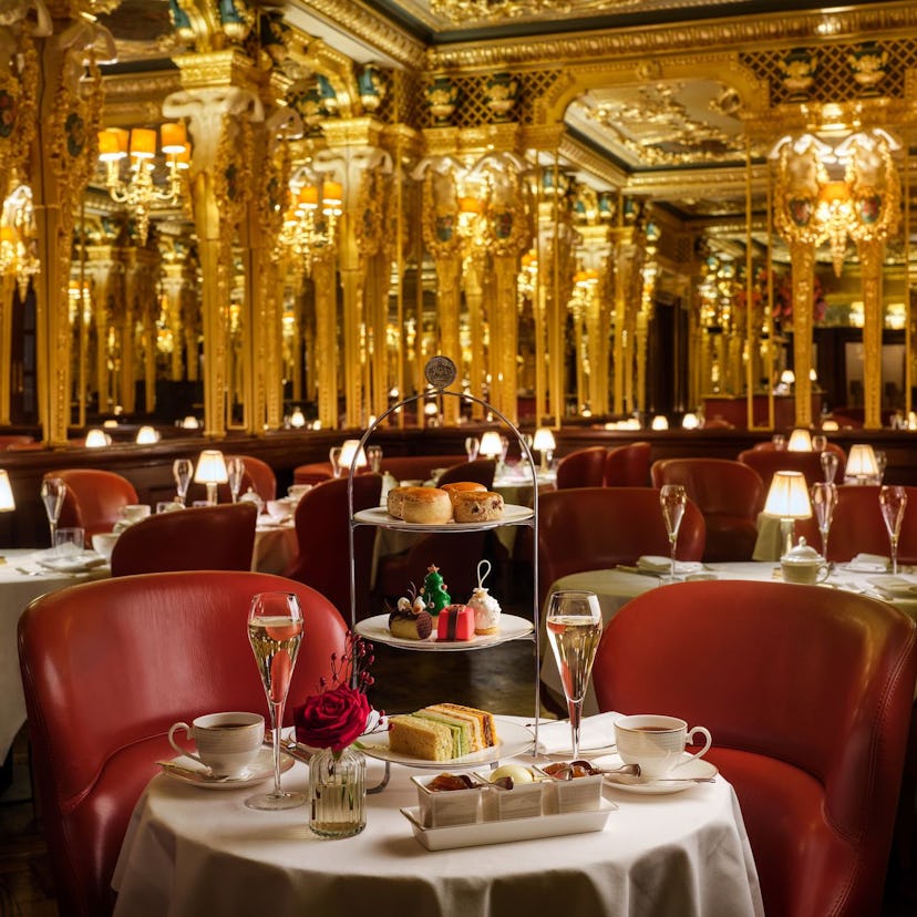 Afternoon tea at Hotel Café Royal is so special.