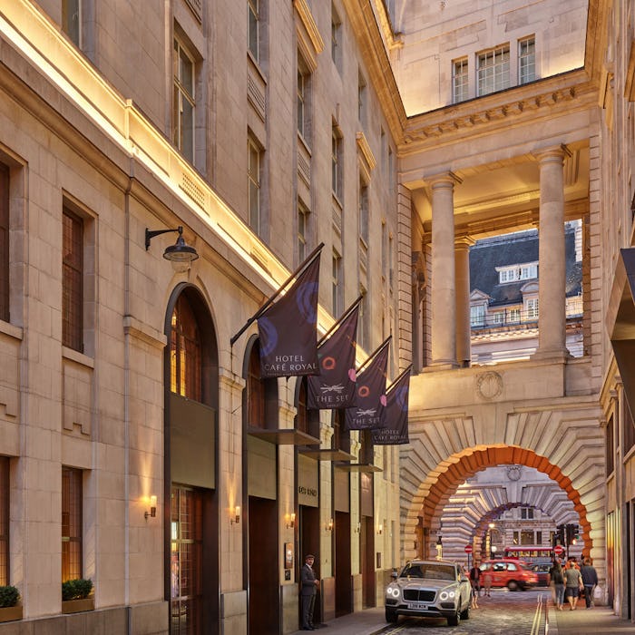 Hotel Café Royal is amazing for families.