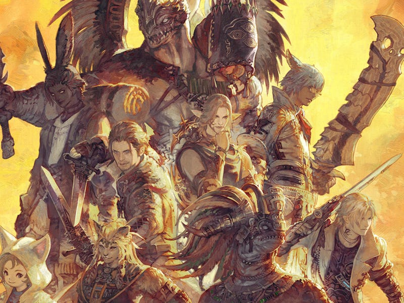 key art from Final Fantasy 14 Dawntrail