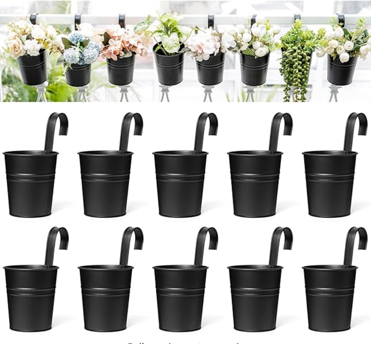 Dahey Hanging Flower Pots (10-Pack)