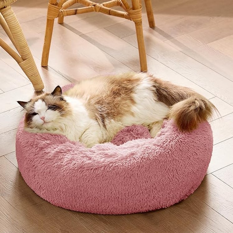 Bedsure Washable Calming Cat Bed