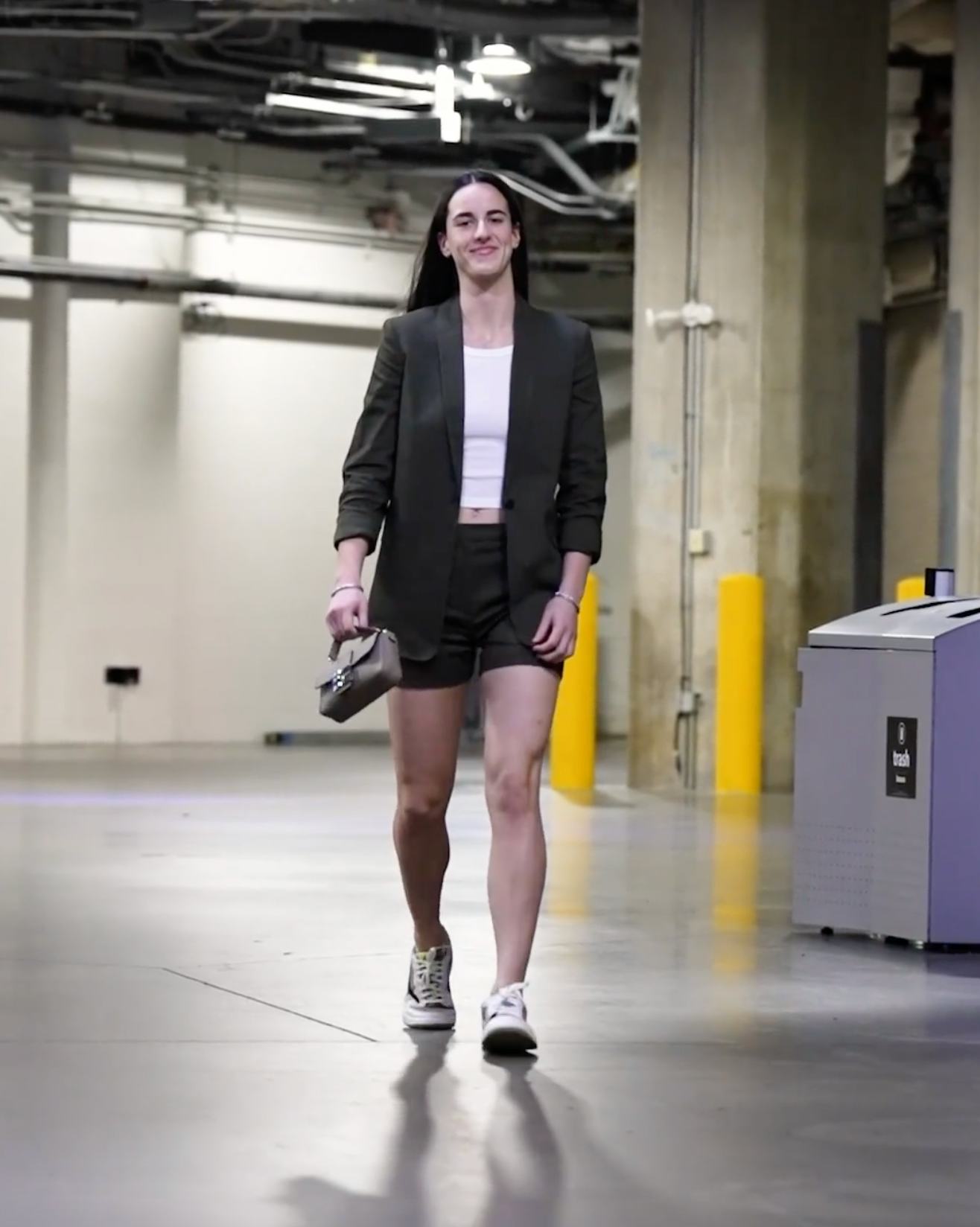 Caitlin clark fendi purse blazer