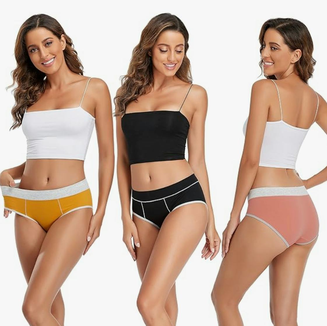 Tutuesther Mid Rise Briefs (5-Pack)