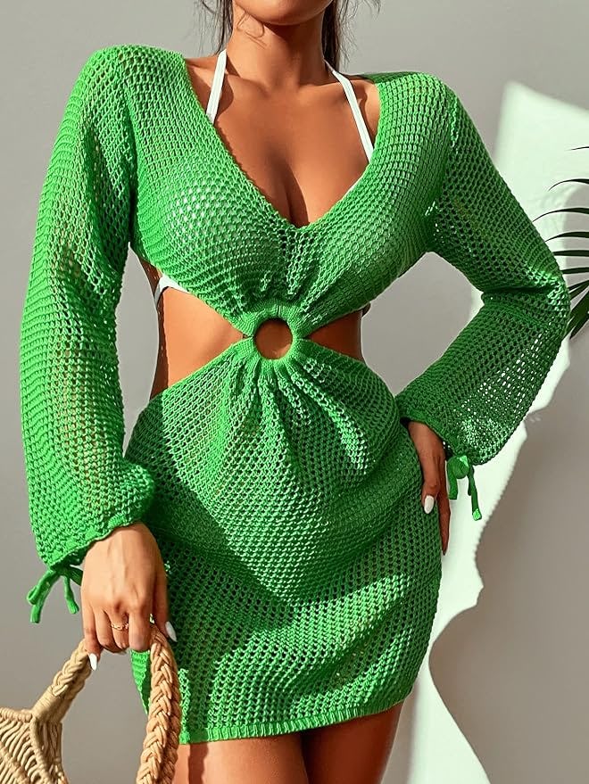 MakeMeChic Crochet Cover Up