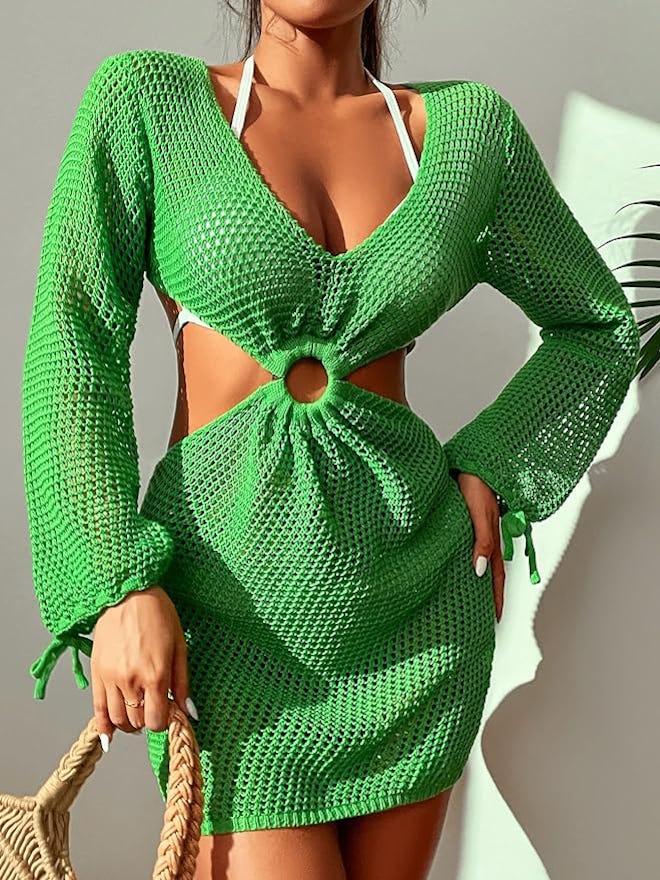 MakeMeChic Crochet Cover Up