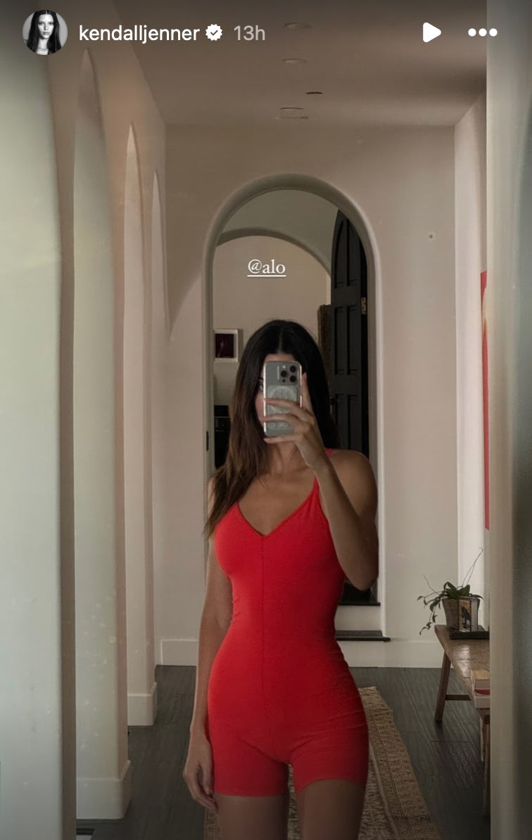 Kendall Jenner’s Alo Jumpsuit Is The Ideal Hot Girl Workout &lsquo;Fit