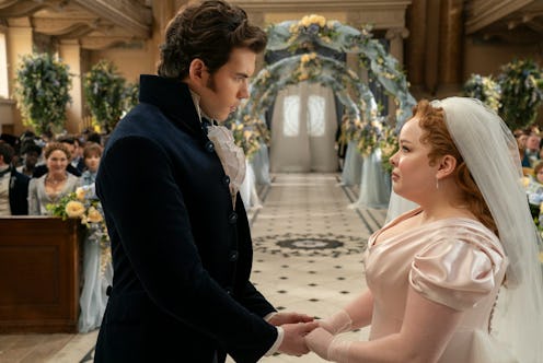 Nicola Coughlan as Penelope Featherington on 'Bridgerton' Season 4.