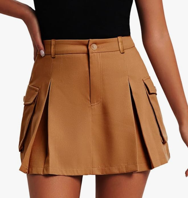 EXLURA Mini Cargo Skirt