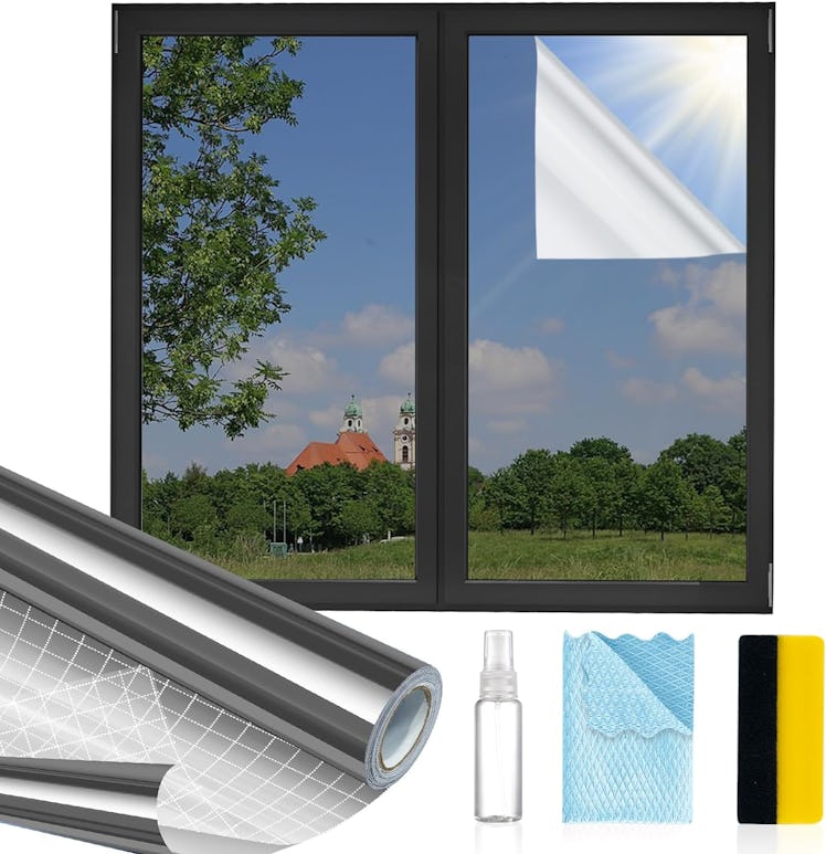 MAGIDEKOR One Way Reflective Window Privacy Film