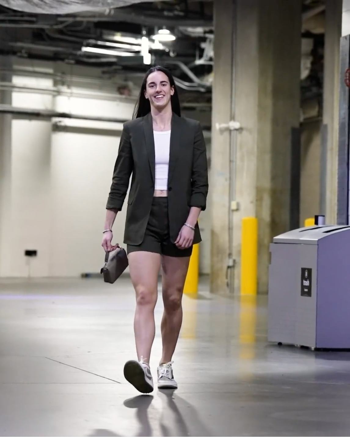 Caitlin clark blazer and fend bag