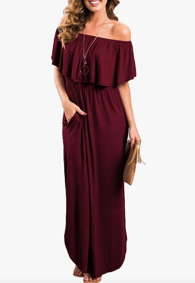 Sarin Mathews Off The Shoulder Dress