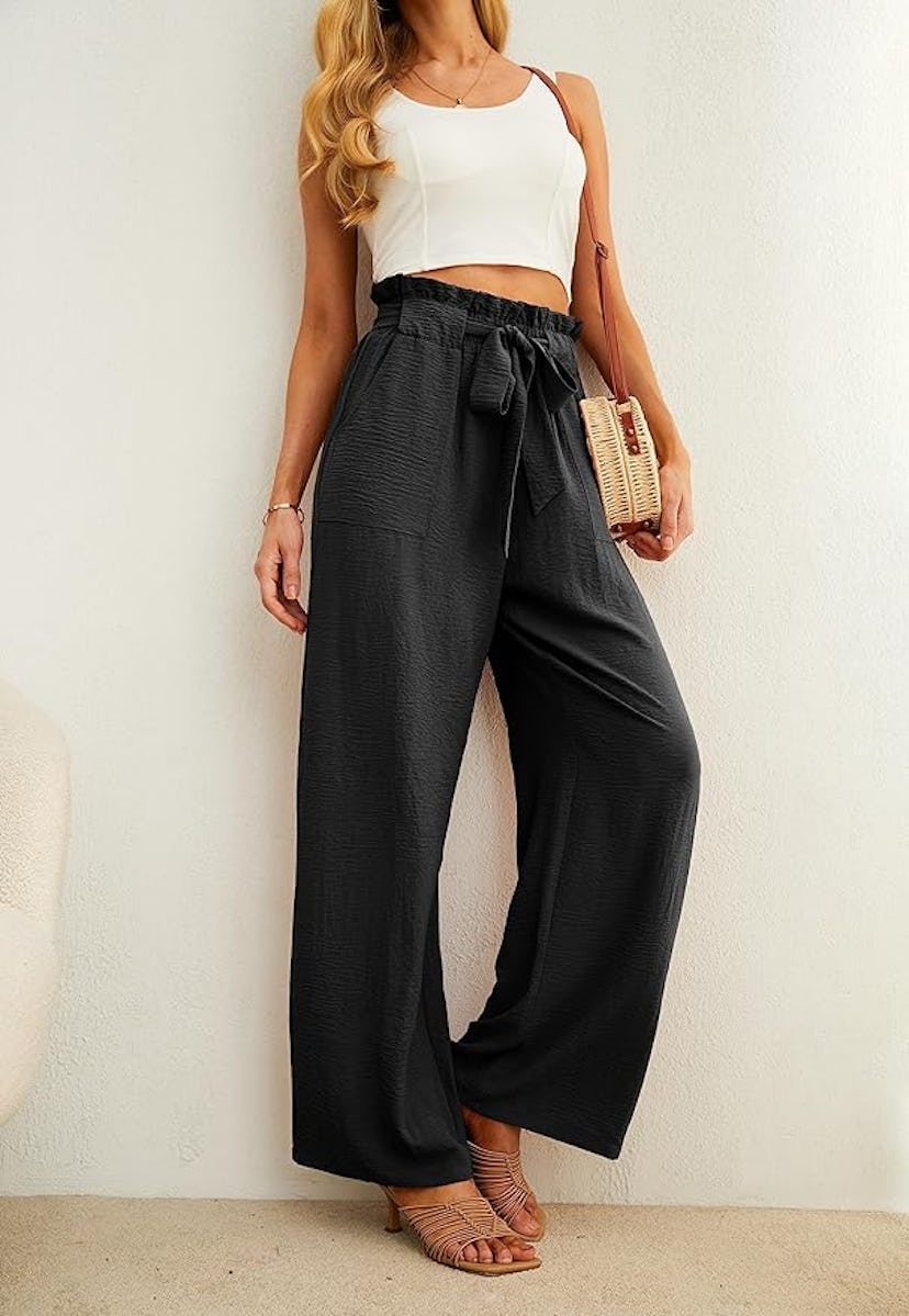 IWOLLENCE Wide-Leg Pants