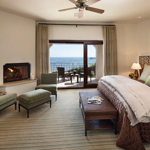 Browse Mediterranean-style rooms and suites featuring ocean or garden views